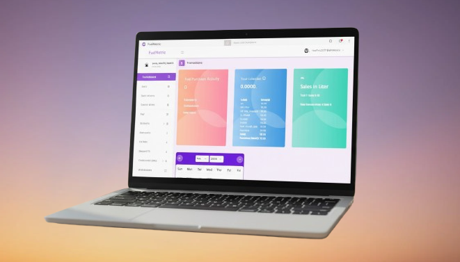 Petrol Pump Dashboard